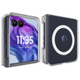 Husă pentru Motorola Razr 60 Ultra, Fusion Hybrid Case, pentru MagSafe, transparentă