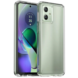 Huse pentru Motorola Moto G54 5G, Fusion Hybrid, transparentă