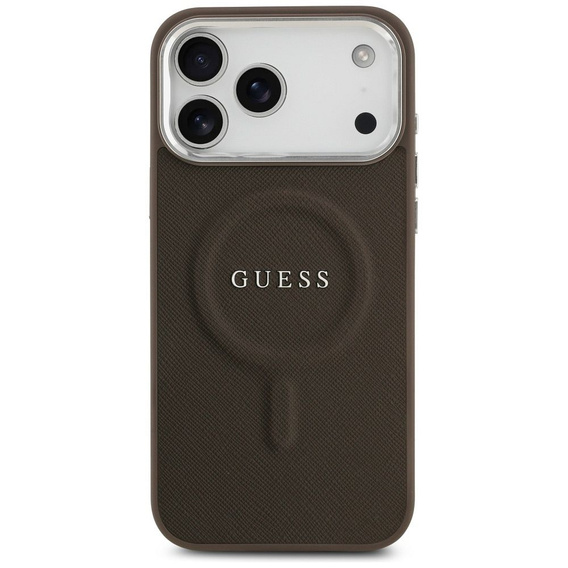 Husă de protecție GUESS Classic Logo pentru MagSafe pentru iPhone 17 Pro