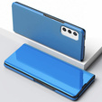 Huse pentru Samsung Galaxy M52 5G, Clear View, albastru deschis