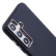 Carcasa pentru Samsung Galaxy S25+ Plus, Carbon Fiber MagSafe, negru