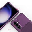 Husa pentru Samsung Galaxy S23 FE, Card Holder Kickstand, violet