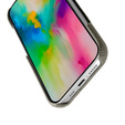 Carcasă MELKCO pentru iPhone 16 Pro, din piele, gri