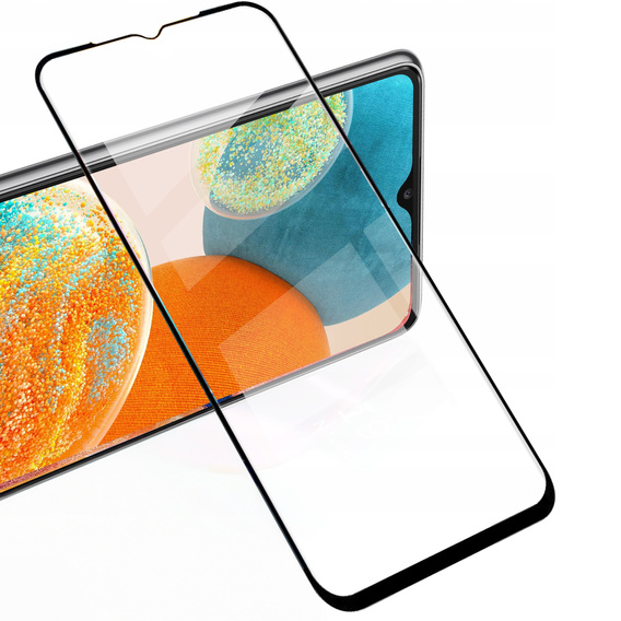 2x sticlă călită pentru Samsung Galaxy A23 4G/5G, ERBORD 3D pentru întregul display