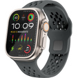 Curea din silicon pentru Apple Watch 1/2/3/4/4/5/6/6/7/8/SE/ULTRA 42/44/45/49MM, gri