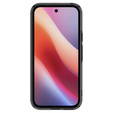 Carcasă MagSafe Spigen pentru Google Pixel 9A, Ultra Hybrid, mat / negru + 9H Tempered Glass