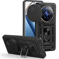 Husă blindată pentru Realme 12 Pro 5G / 12 Pro+ 5G, CamShield Slide, negru