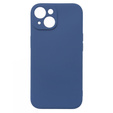 Husa pentru iPhone 15 Plus, Silicone Lite, albastru închis