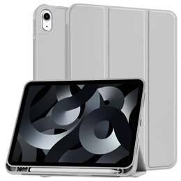 Carcasă pentru iPad 10.9 2022 10 Gen, Smart Pencil, cu suport pentru stylus, gri