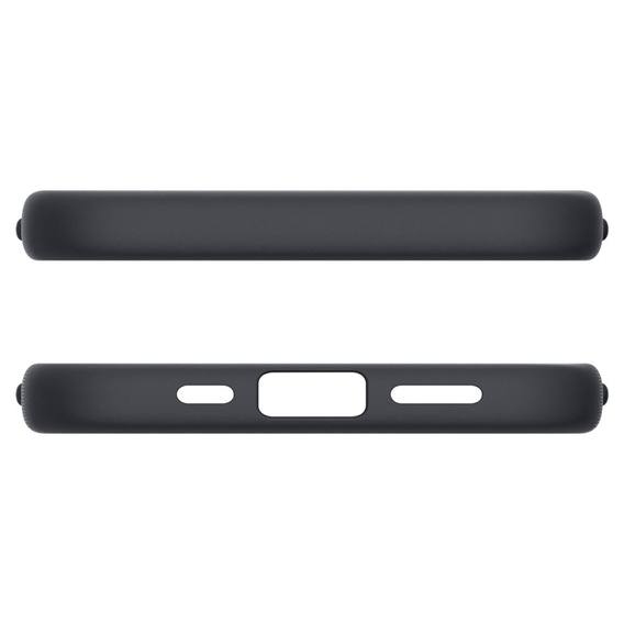 Carcasă Spigen pentru iPhone 16E, Nano Pop MagSafe, negru + sticlă temperată 9H