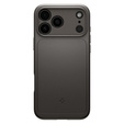 Carcasă Spigen pentru iPhone 17 Pro, Thin Fit MagSafe, Gunmetal