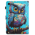 Husă pentru Lenovo Tab M10 10.1 Gen 3, cu clapetă, owl