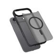 Carcasă Matt pentru iPhone Air, pentru MagSafe, negru translucid