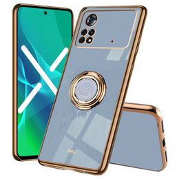 Huse pentru Xiaomi Poco M4 Pro 4G, Electro Ring, albastru