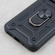 Husă blindată pentru Xiaomi Redmi 12, CamShield Slide, negru