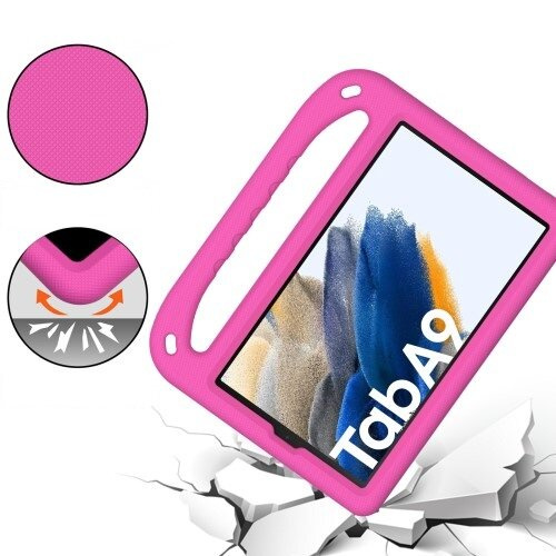 Husa pentru copii pentru Samsung Galaxy Tab A9, Husa pentru copii cu mâner, albastru