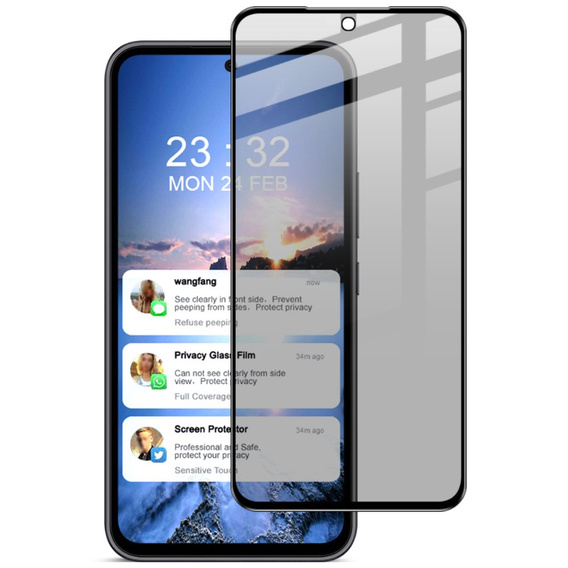 IMAK Privacy Tempered Glass pentru Samsung Galaxy A54 5G