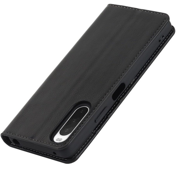 Cu clapetă pentru Sony Xperia 1 IV, Wallet, negru