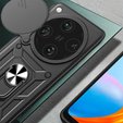 Husă blindată pentru Oppo Find X8 Pro, CamShield Slide, negru