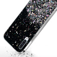 Huse pentru Samsung Galaxy A50/A50S/A30S, Glittery, negru