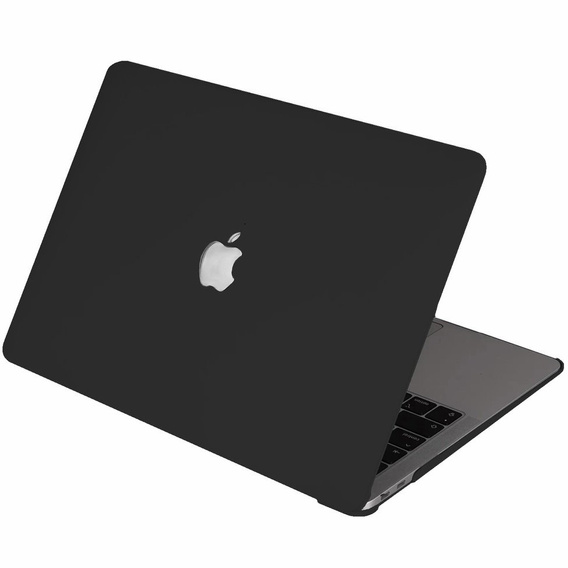 Husă pentru MacBook Air 13 A2337 M1 A2179 A1932, HardShell, negru