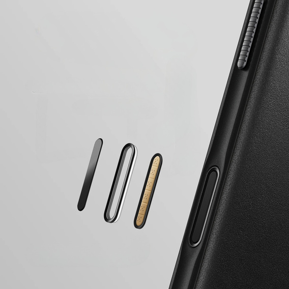 Husă Nomad pentru iPhone 17 Pro, husă modernă din piele, negru