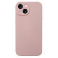 Husa pentru iPhone 15 Plus, Silicone Lite, portocaliu