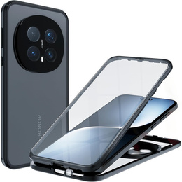 Husă magnetică dublă din sticlă pentru Honor Magic 8 Pro