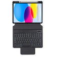 Husă pentru tastatură pentru iPad 11" 2025 A16 (11 gen.) / iPad 10.9" 2022 (10 gen.), Rotary 360° Leather, negru