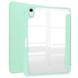 Husă pentru iPad 10.9 2022 10 Gen, Smartcase Hybrid, cu spațiu pentru stylus, verde
