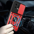 Husă blindată pentru Xiaomi 13, CamShield Slide, roșu