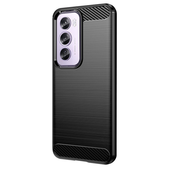 Huse pentru Oppo Reno 12 Pro, Carbon, negru