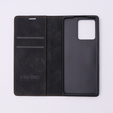 Husă pentru Motorola Edge 40, ERBORD Vintage, portofel cu clapetă, negru