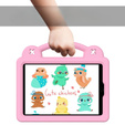Husă pentru copii pentru iPad mini 7.9" 2019/2015/2014/2013/2012 (5/4/3/2/1 gen.), Cute Patterns, cu suport, roz