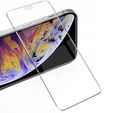 2x sticlă călită pentru iPhone X/XS, ERBORD 9H Hard Glass pe ecran
