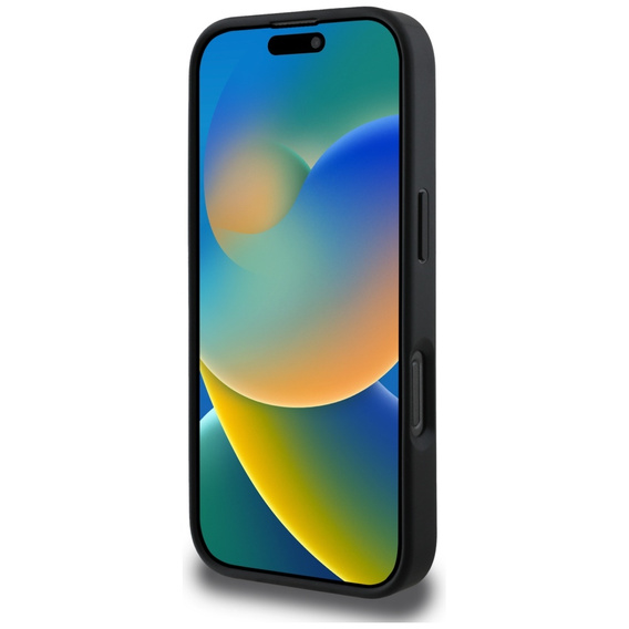 Husă GUESS Grained Big 4G și Classic Logo pentru iPhone 16 Pro
