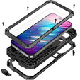 Husă pentru iPhone 14 Pro Max, R-JUST, armată, negru