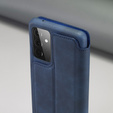 Cu clapetă pentru Samsung Galaxy A52 5G / 4G, LC.IMEEKE, albastru