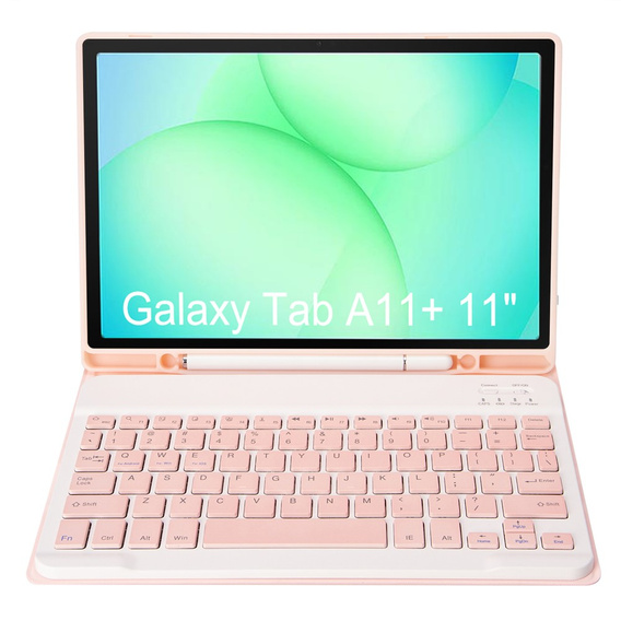Husă cu tastatură pentru tableta Samsung Galaxy Tab A11+