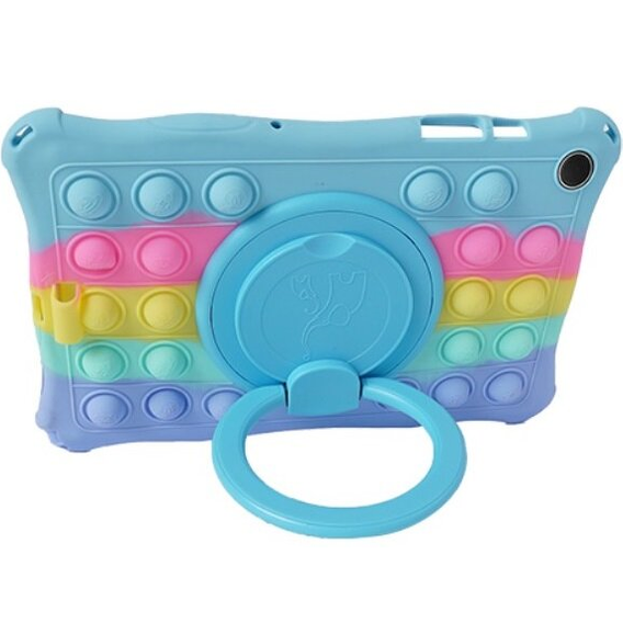 Husă pentru copii pentru Samsung Galaxy Tab A11 / A9, Bubble, multicolor