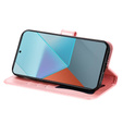Cu clapetă pentru Xiaomi Redmi Note 13 Pro 5G, Mandala, roz rose gold