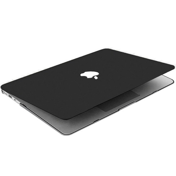 Husă pentru MacBook Air 13 A2337 M1 A2179 A1932, HardShell, negru