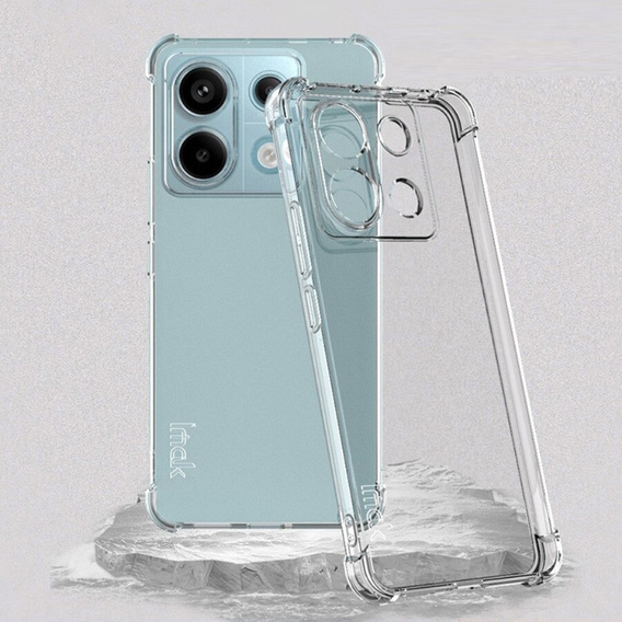 IMAK Huse pentru Xiaomi Redmi Note 13 Pro 5G, Dropproof, transparentă