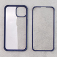 Huse pentru iPhone 14, ERBORD Guardian, albastru închis