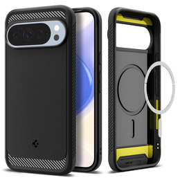 Carcasă Spigen Rugged Armor MagSafe pentru Google Pixel 10 Pro XL, negru