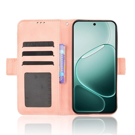 Husă cu slot pentru carduri pentru Oppo A6 Pro 5G