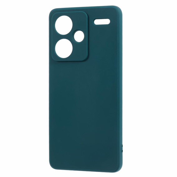 Husa pentru Xiaomi Redmi Note 13 Pro+, Silicone Lite, verde închis