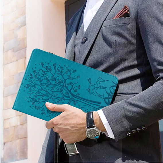 Carcasă cu clapetă pentru Huawei MatePad SE 10.4, tree, albastru