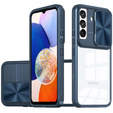Huse pentru Samsung Galaxy A14 4G/5G, Slide Camera, albastru