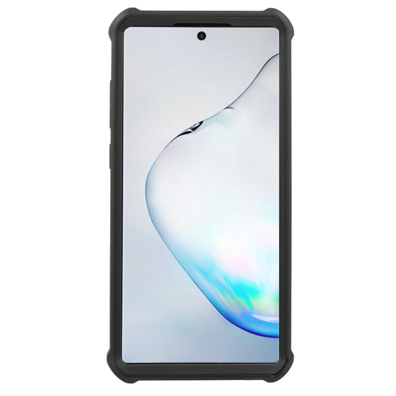 Husă blindată pentru Samsung Galaxy Note 10 Plus, Dexnor Full Body, negru